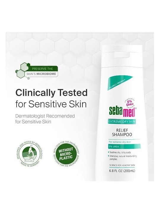 Sebamed Urea Relief Shampoo donna 200ml