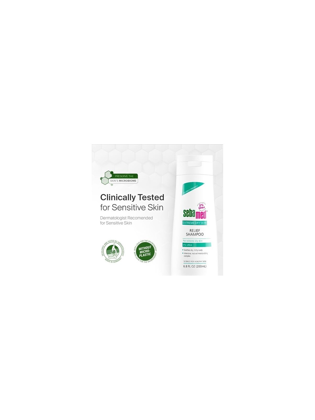 Sebamed Urea Relief Shampoo donna 200ml