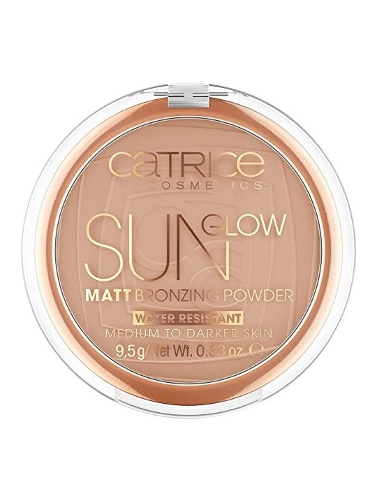 Catrice Sun Glow polvere abbronzante opaca 95 g donna 030 Medium Bronze