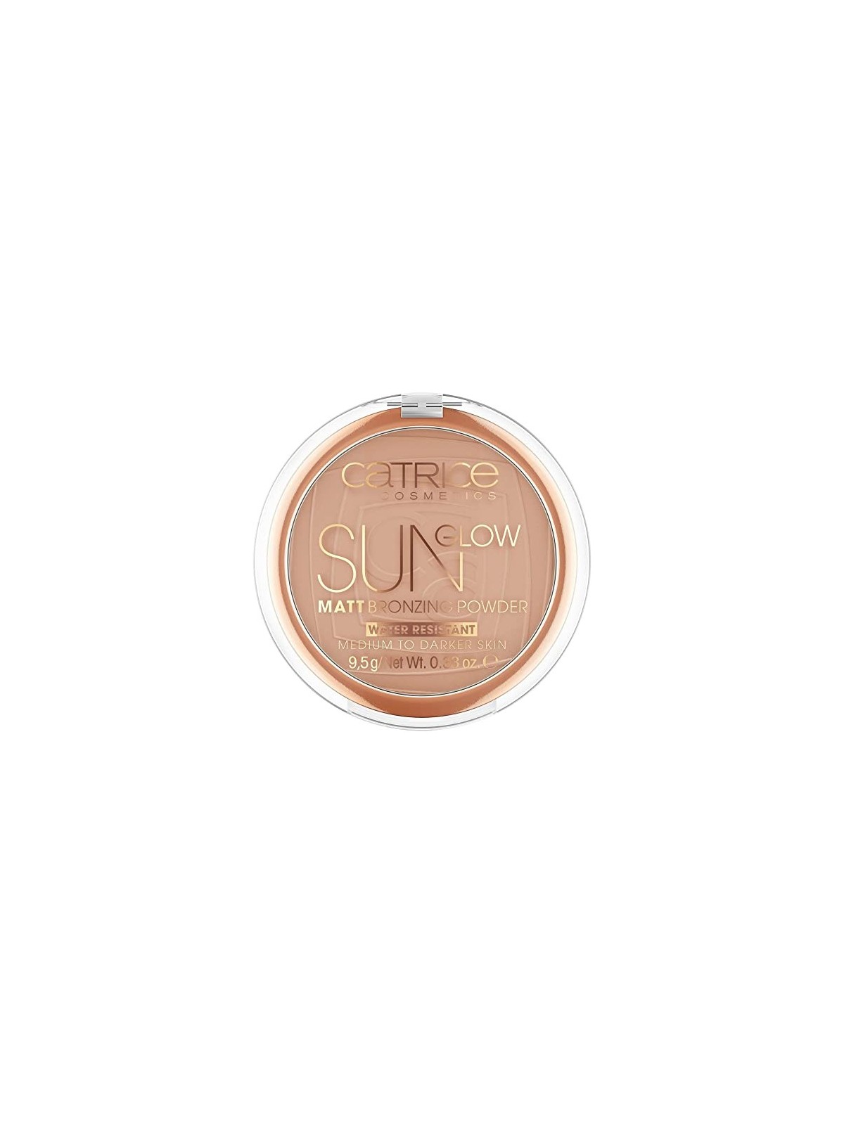 Catrice Sun Glow polvere abbronzante opaca 95 g donna 030 Medium Bronze