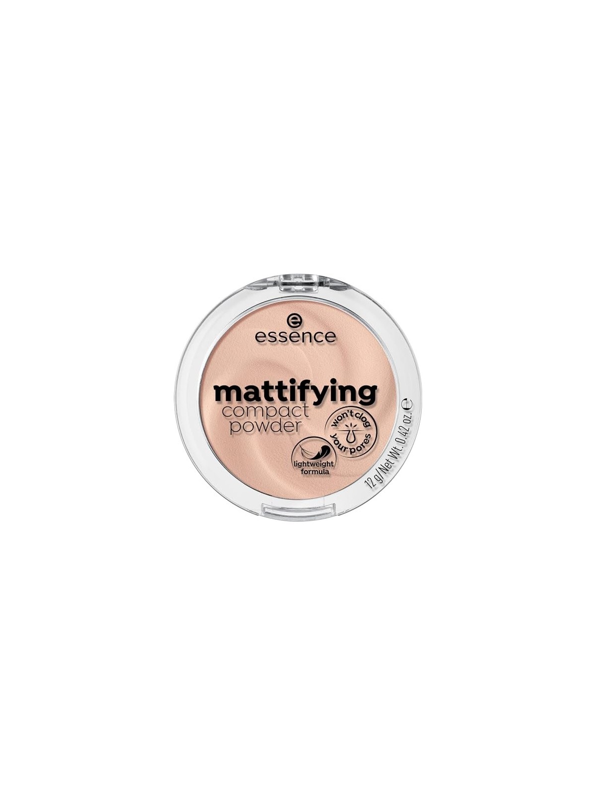 Essence Cipria compatta opacizzante 12 g donna  11 Pastel Beige