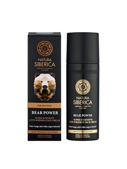 Natura Siberica Men Bear Power Super Intensive Face Cream 50g Anti-Wrinkle