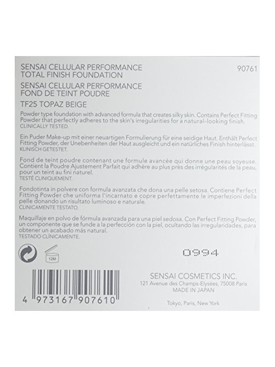 Sensai Cellular Performance Anti Ageing Foundation TF25 Donna