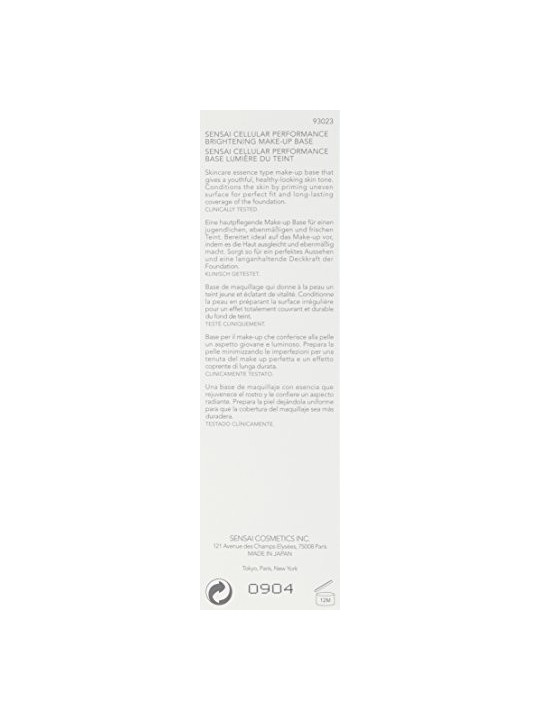 Sensai Cp Brightening Make-Up Base SPF15 donna 30ml