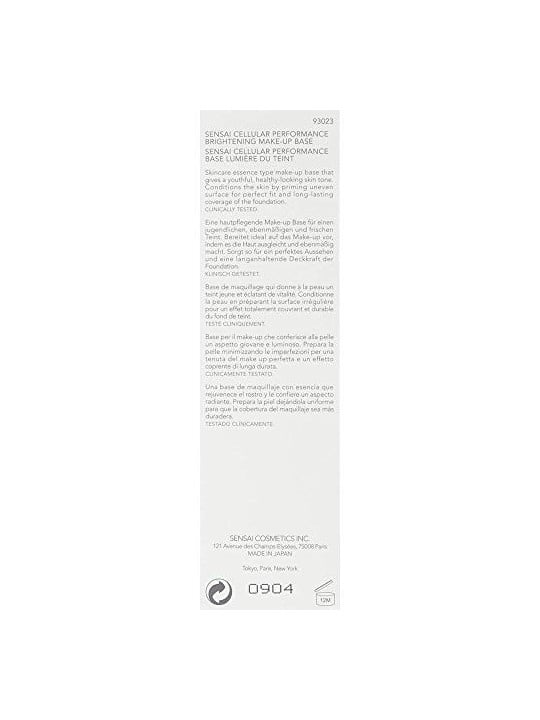 Sensai Cp Brightening Make-Up Base SPF15 donna 30ml