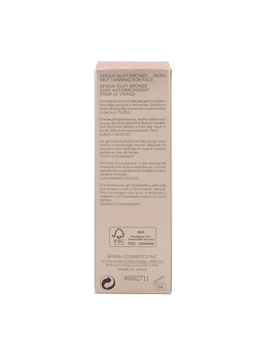 Sensai SILKY BRONZE autoabbronzante viso 50ml
