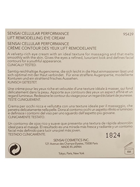 Sensai Cp Lift Remodelling Eye Cream 15ml