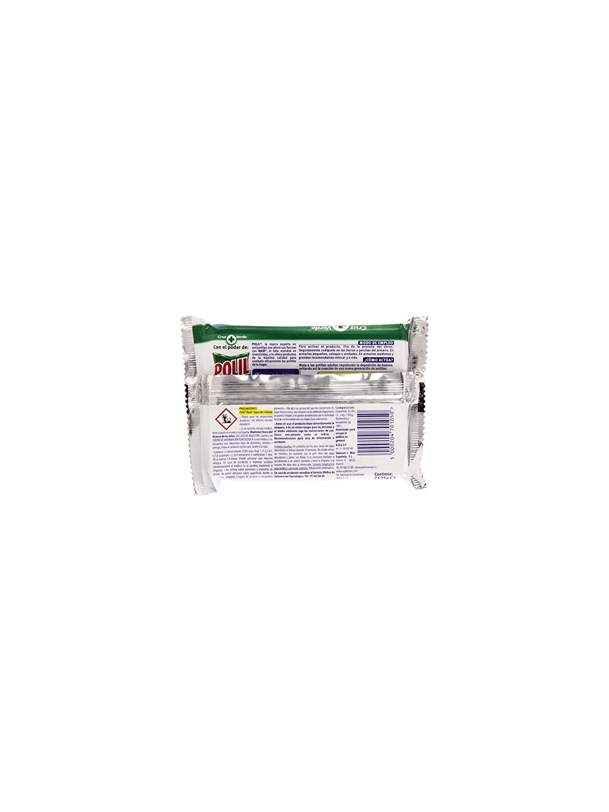 Polil POLIL profumatore antitarme colonia x 2 unit unisex