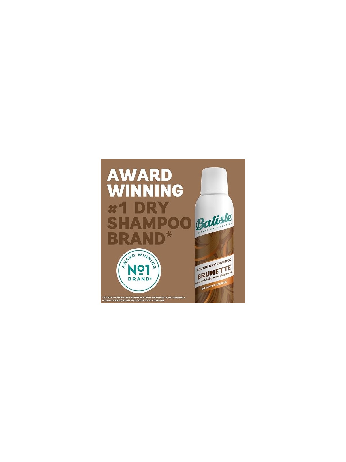 Batiste Colour Dry Shampoo Beautiful Brunette 200ml