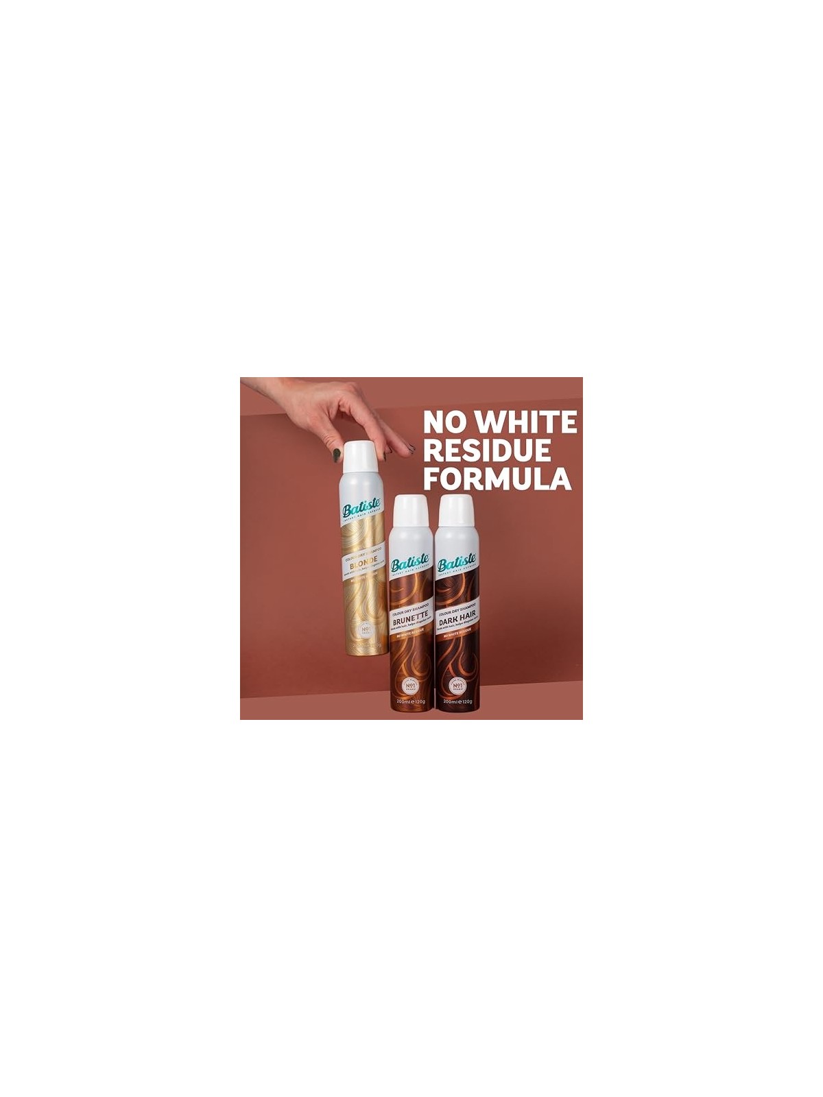 Batiste Colour Dry Shampoo Beautiful Brunette 200ml