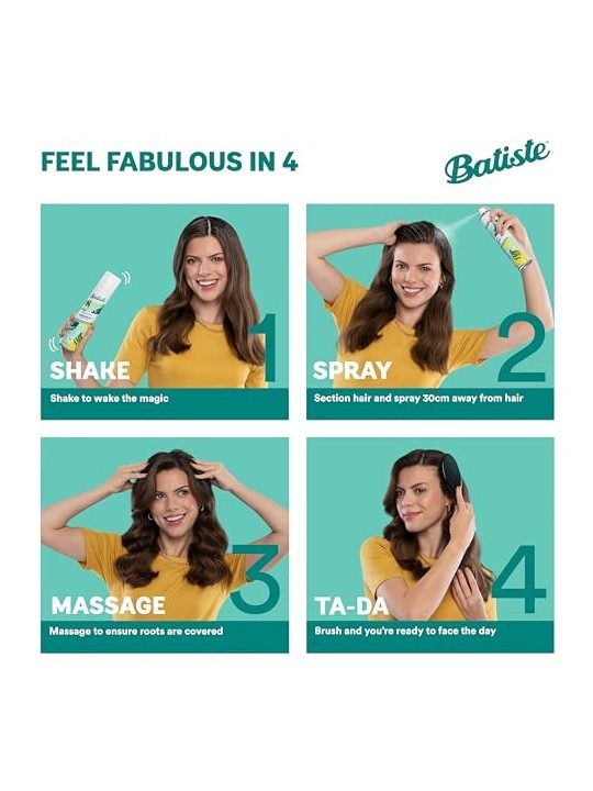 Batiste Colour Dry Shampoo Beautiful Brunette 200ml