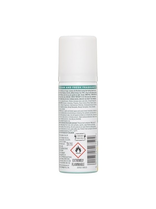 Batiste Shampoo secco originale con una fragranza pulita e classica donna 50ml