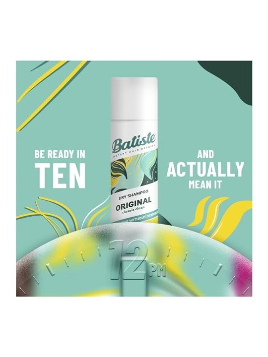 Batiste Shampoo secco originale con una fragranza pulita e classica donna 50ml