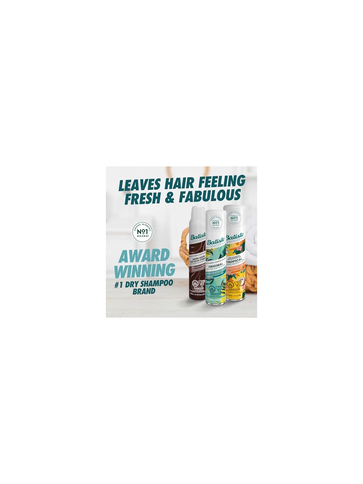 Batiste Shampoo Secco Plus Volume Celeste donna 200ml
