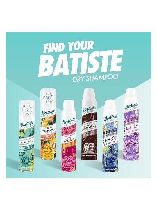 Batiste Shampoo Secco Plus Volume Celeste donna 200ml