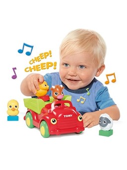 Tomy Sort N Pop Farmyard Friends Toy Car 12+ months