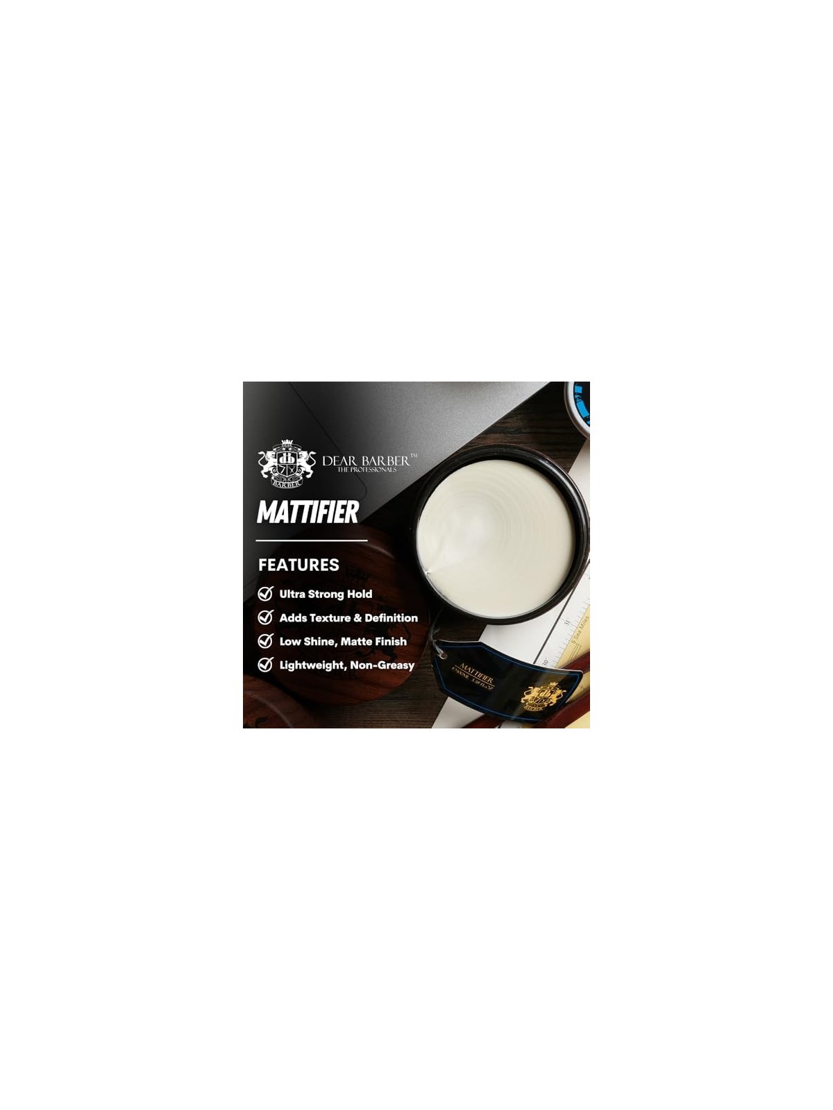 Dear Barber Matt Cream Capelli Mattifier 100 ml uomo
