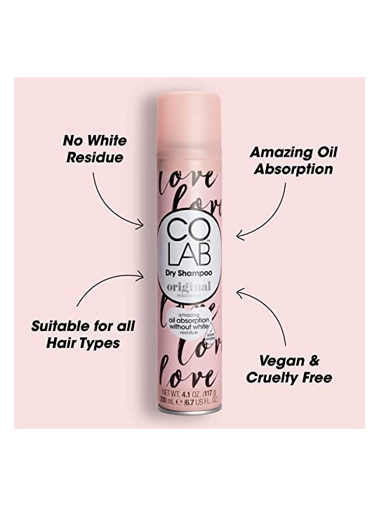 Colab ORIGINAL shampoo secco 200ml donna Colab www.essenzetotalstyle.com 
