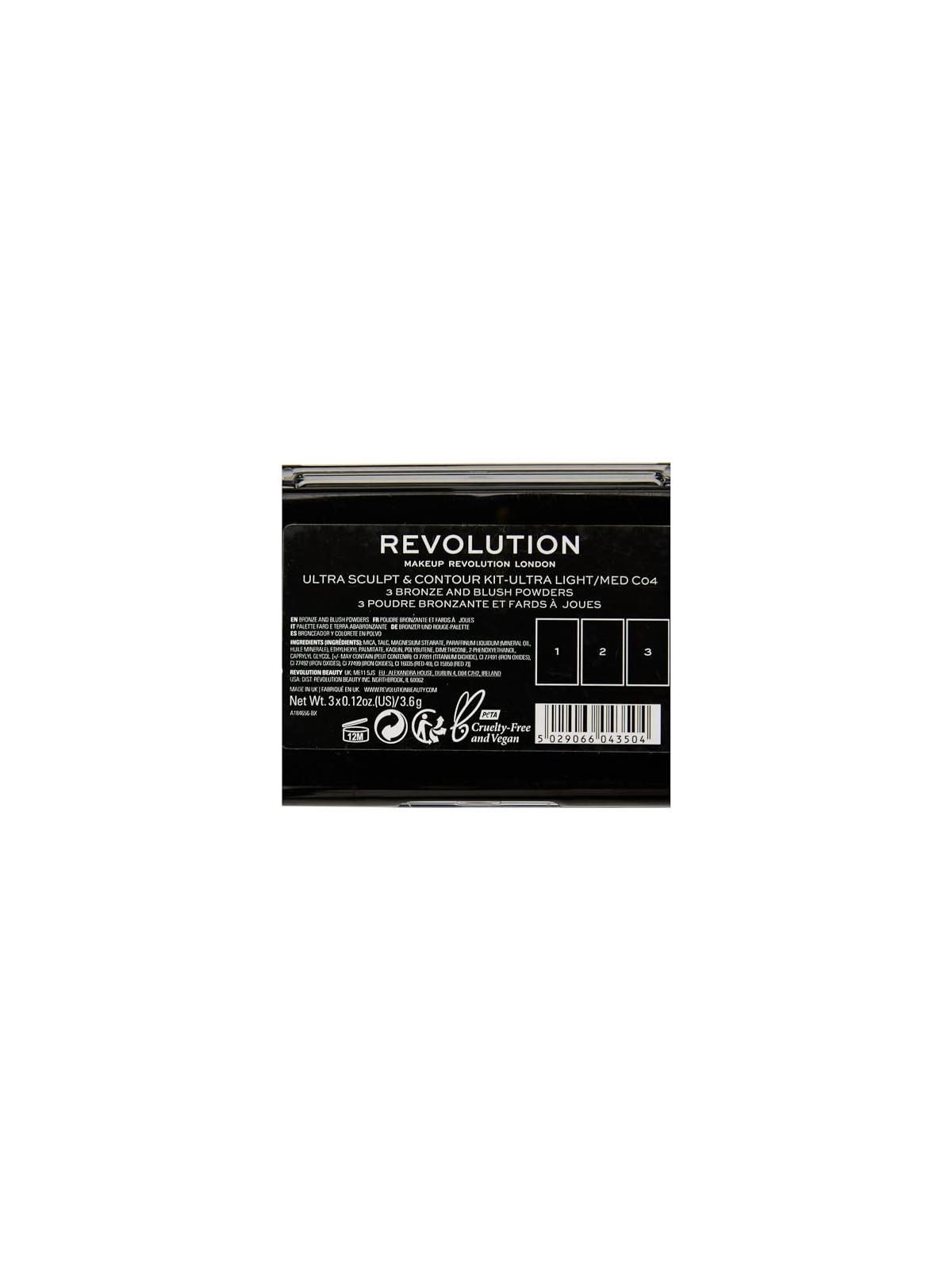 Revolution Make Up ULTRA SCULPT e CONTOUR ULTRA light/medium C04