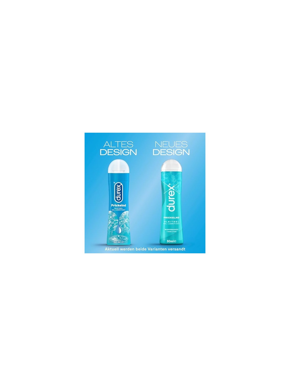DUREX Play gel intimo piacevolmente rinfrescante Rilasciando il Brivido delle Emozioni 50ml