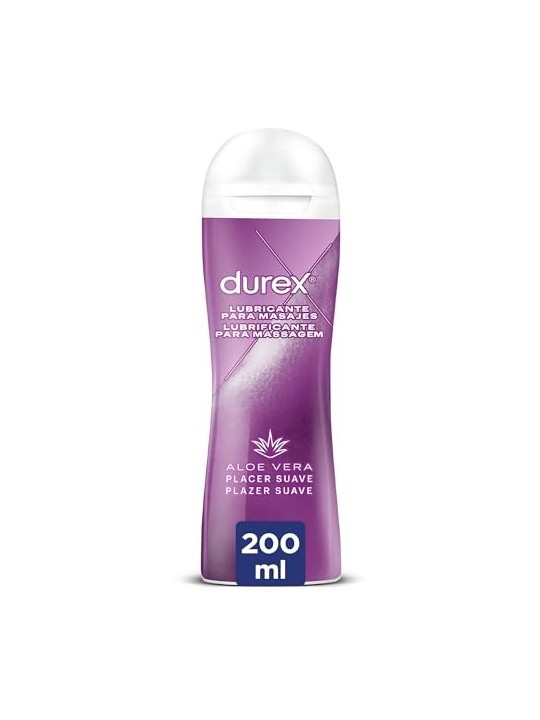 Durex PLAY MASSAGE ALOE VERA gel da massaggio e lubrificante 200ml unisex
