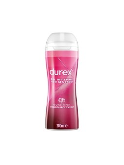 DUREX Play 2in1 Massage Gel da massaggio e gel intimo idratante con guaran stimolante 200ml