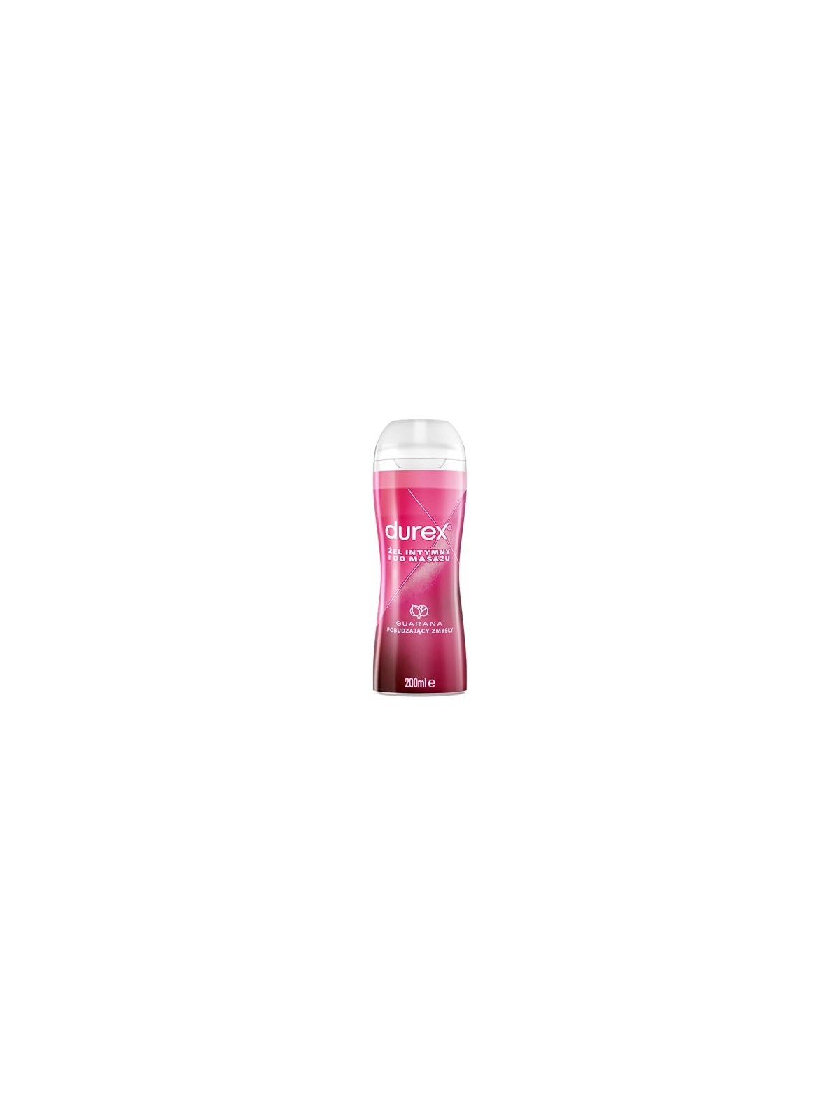 DUREX Play 2in1 Massage Gel da massaggio e gel intimo idratante con guaran stimolante 200ml