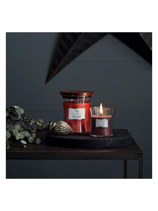 WoodWick Black Cherry Scented Candle 85.0g