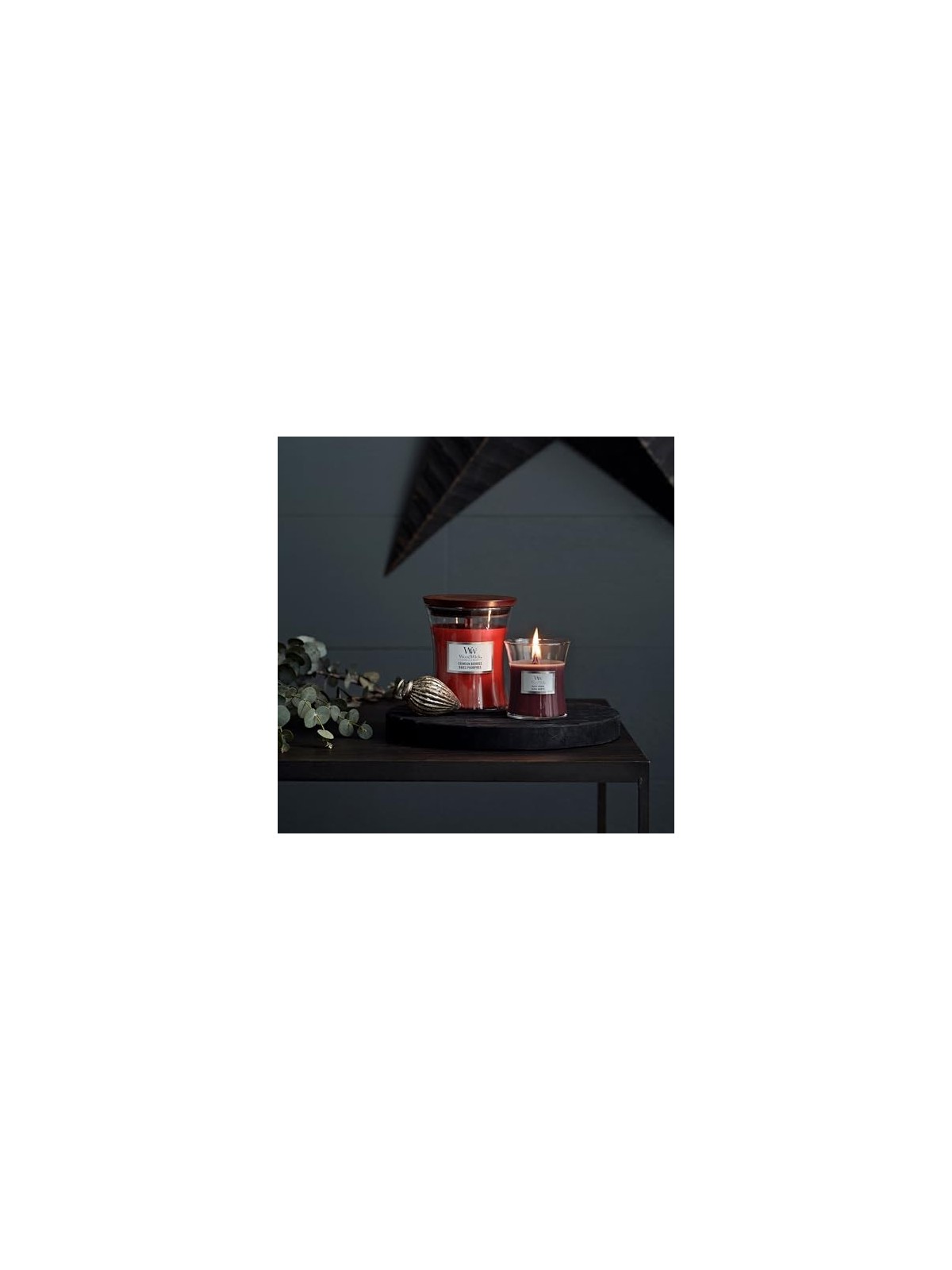 WoodWick Black Cherry Scented Candle 85.0g