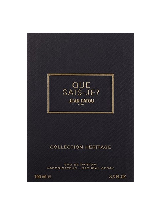 Eau de Parfum donna Jean Patou Collection Hï¿½ï¿½ritage Que Sais-Je? 100ml