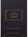 Eau de Parfum donna Jean Patou Collection Hï¿½ï¿½ritage Que Sais-Je? 100ml