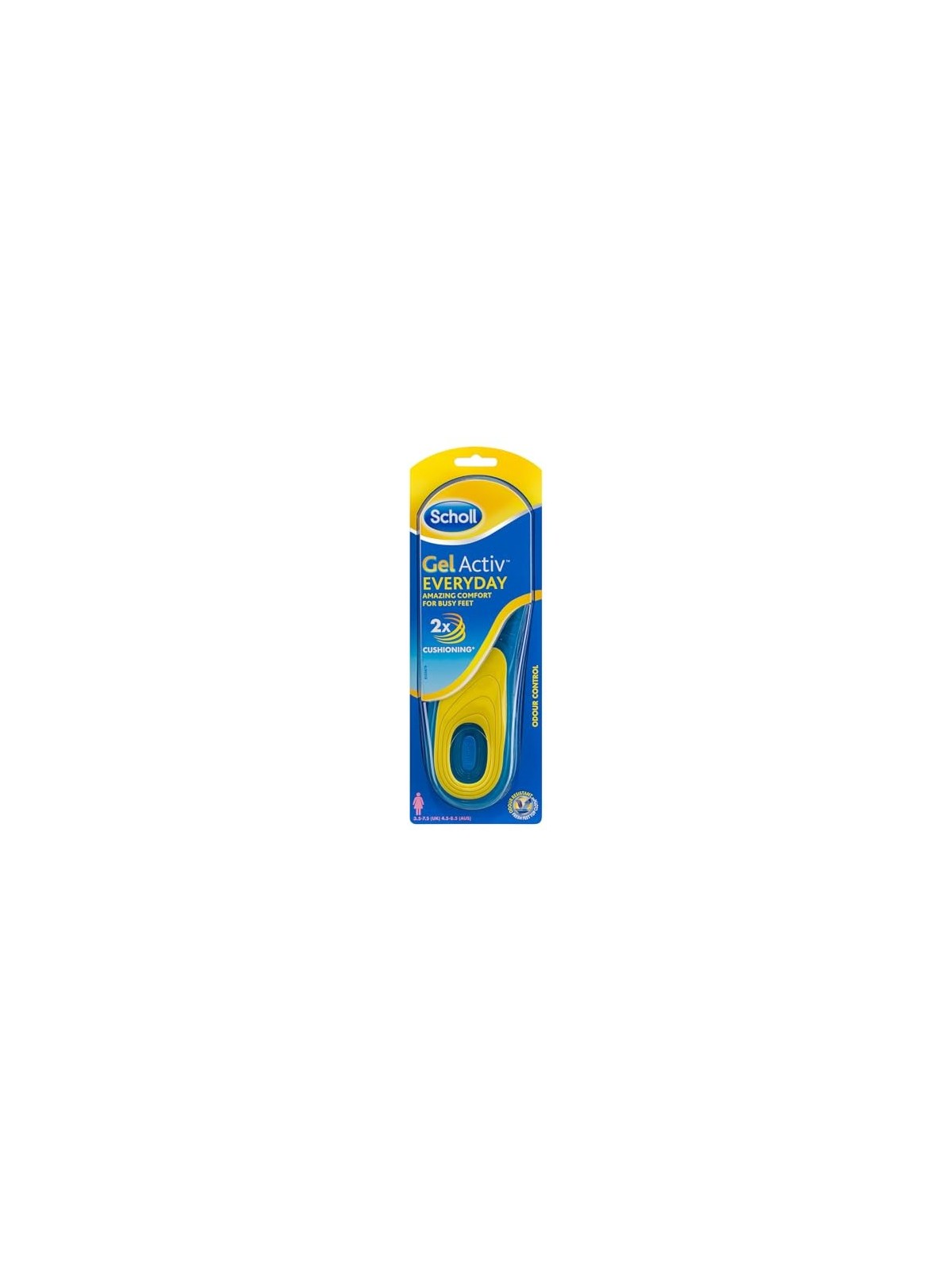 Scholl Gel Active Everyday 1 paio Solette in gel da donna