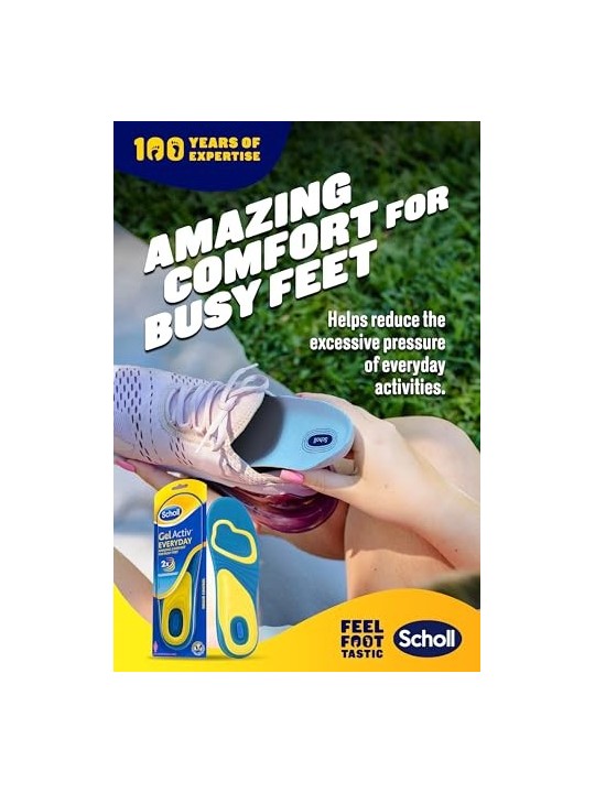 Scholl Gel Active Everyday 1 paio Solette in gel da donna