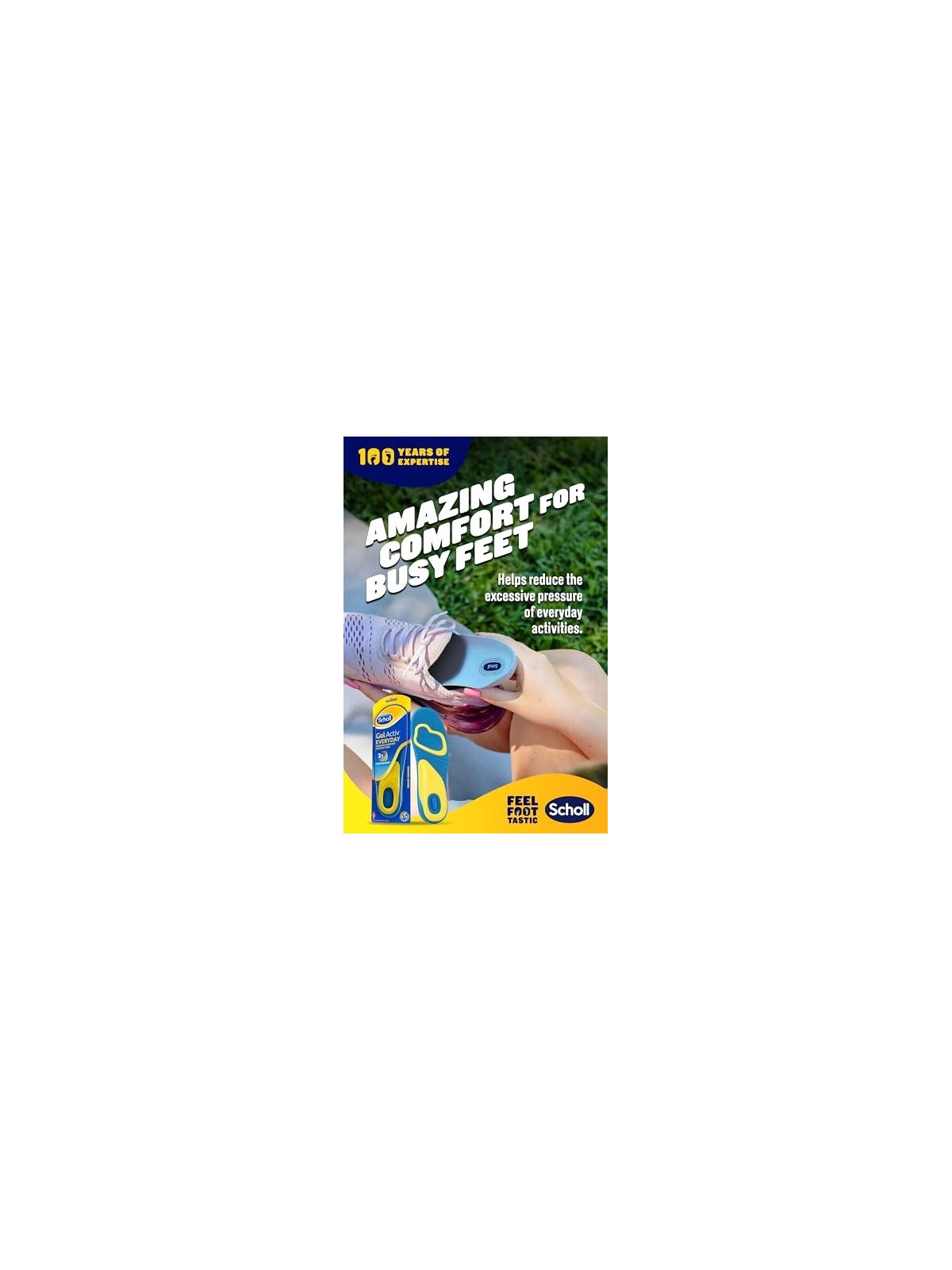 Scholl Gel Active Everyday 1 paio Solette in gel da donna