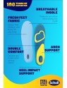 Scholl Gel Active Everyday 1 paio Solette in gel da donna