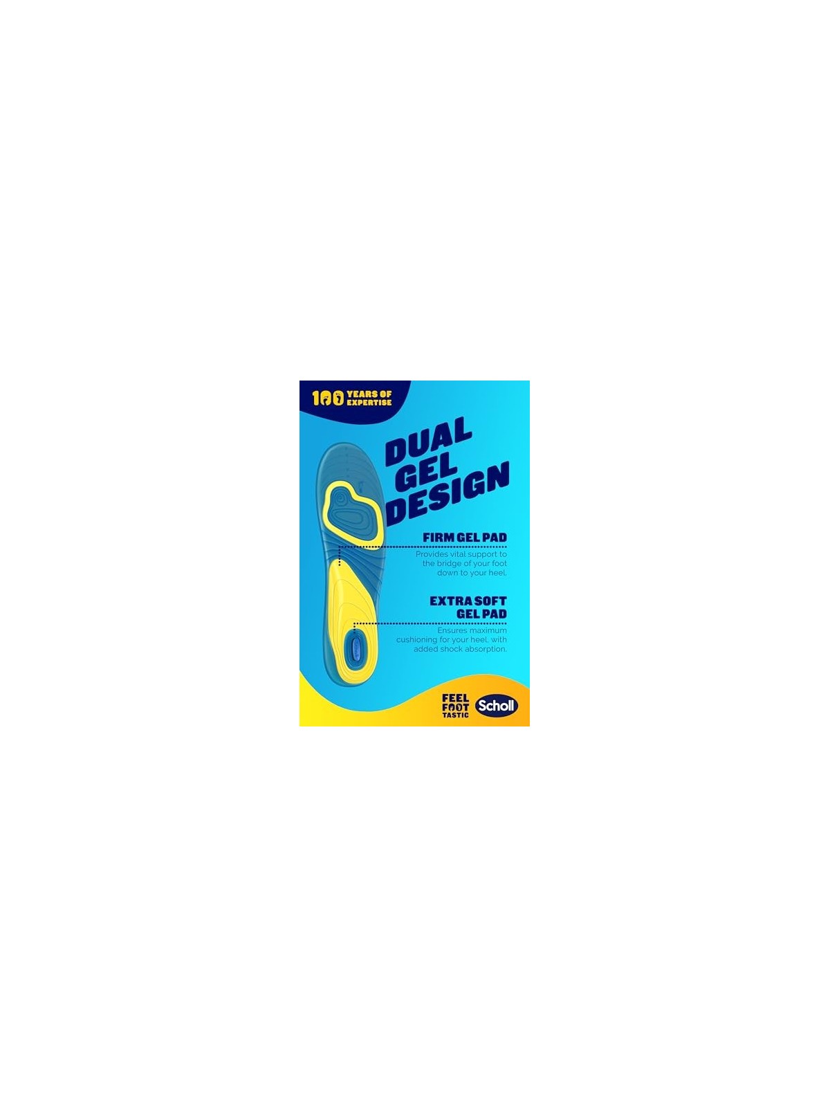 Scholl Gel Active Everyday 1 paio Solette in gel da donna
