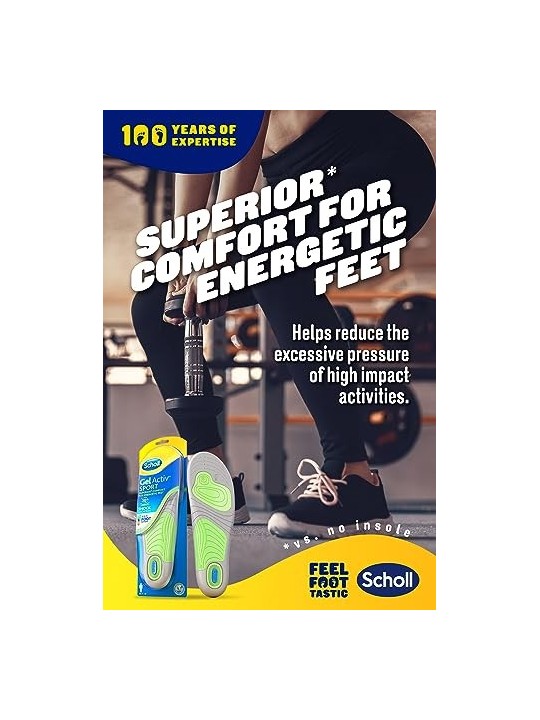 Scholl Gel Active Sport 1 paio donna