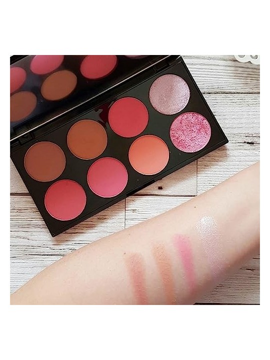 Makeup Revolution Ultra Blush and Contour tavolozza di blush donna Sugar Spice