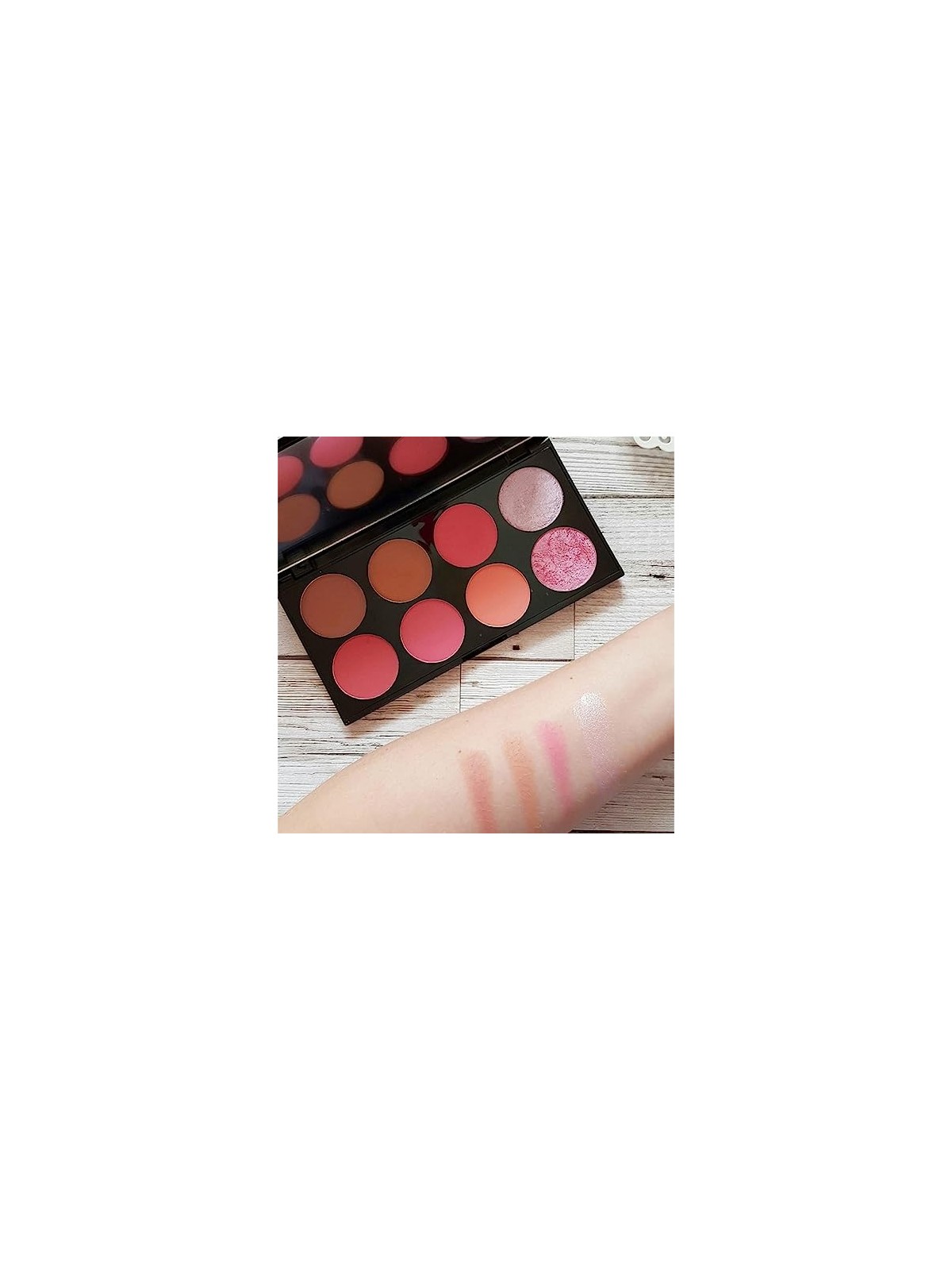 Makeup Revolution Ultra Blush and Contour tavolozza di blush donna Sugar Spice