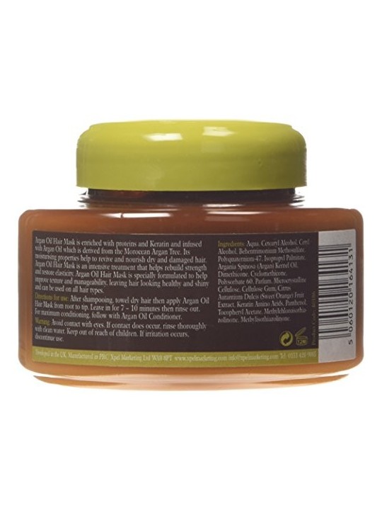 Argan Oil Maschera idratante per capelli all'olio di Argan donna 220ml
