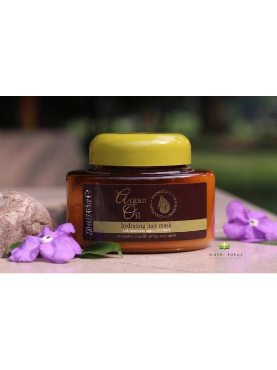 Argan Oil Maschera idratante per capelli all'olio di Argan donna 220ml