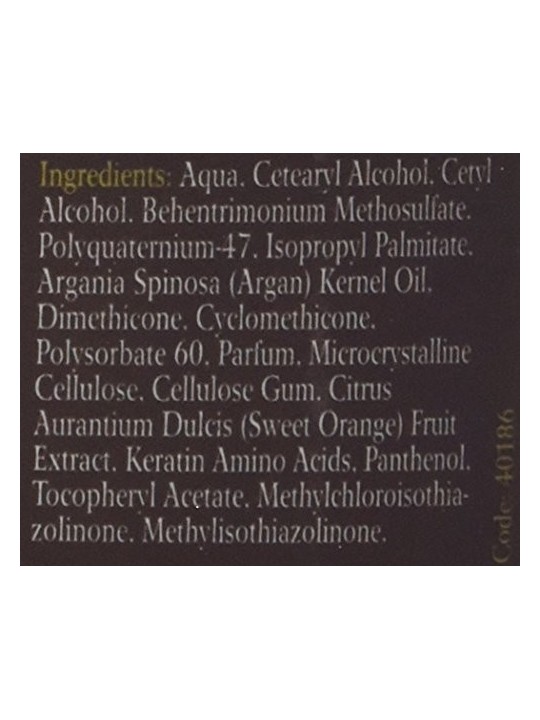 Argan Oil Maschera idratante per capelli all'olio di Argan donna 220ml