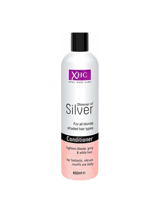 XPel Shimmer Of Silver Conditioner Balsamo per capelli grigi e biondi donna 400ml