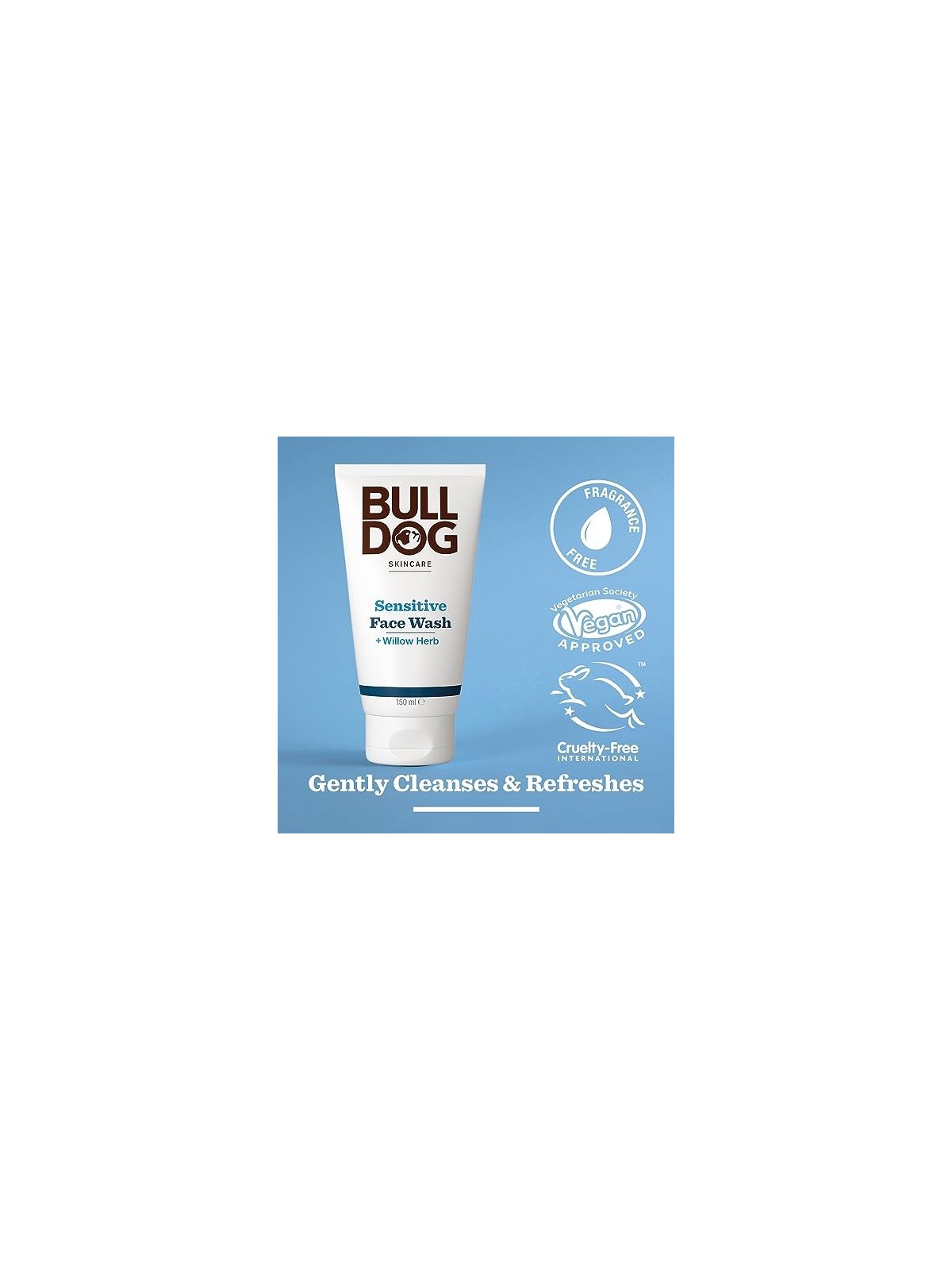Gel Detergente Viso Sensibile per Uomini 150ml