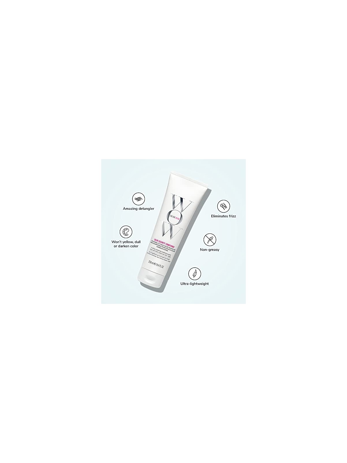 Color WOW Color Security Conditioner NormalThick capelli da normali a spessi Balsamo per la protezione del colore donna 250ml