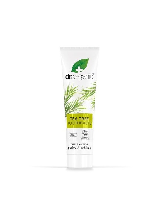 Pasta dentifricia al tea tree Dr Organic BIOACTIVE ORGANIC