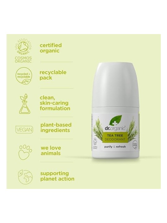 Deodorante roll-on albero del tï¿½ï¿½ 50ml unisex