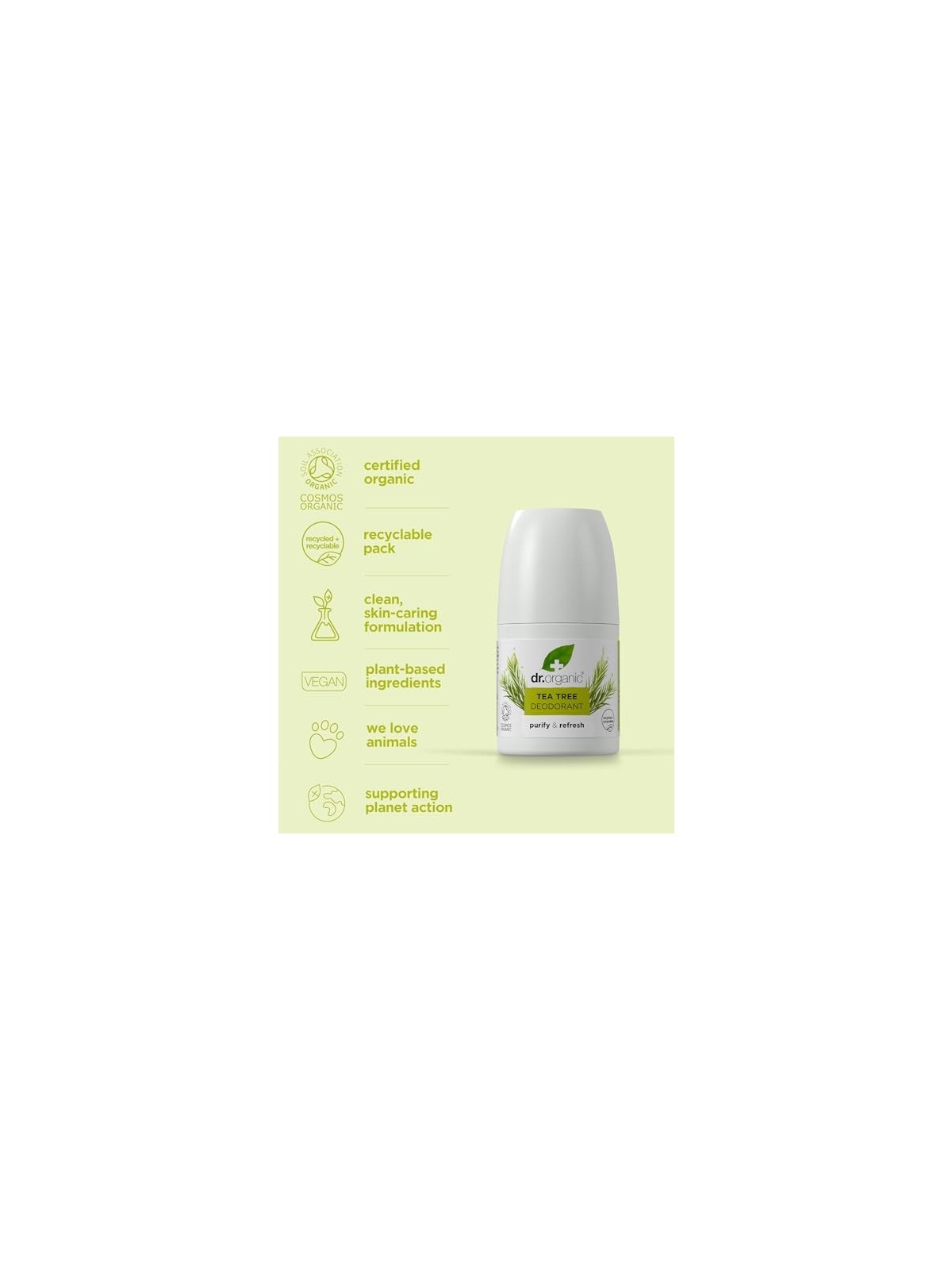 Deodorante roll-on albero del tï¿½ï¿½ 50ml unisex