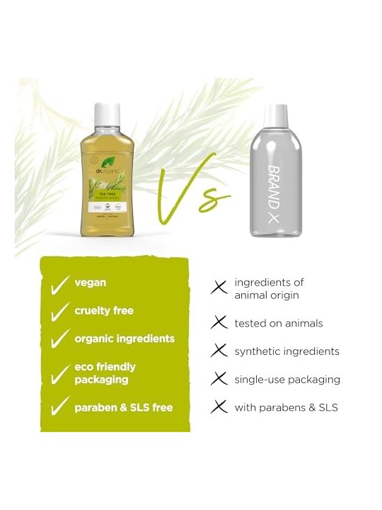 Collutorio Bucal Tea Tree 500ml Unisex