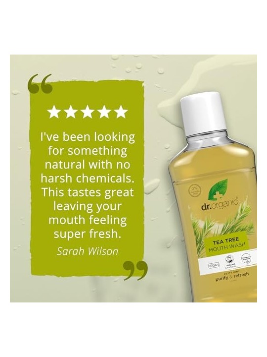 Collutorio Bucal Tea Tree 500ml Unisex